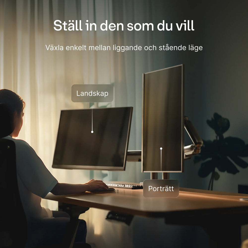 Skärmhållare