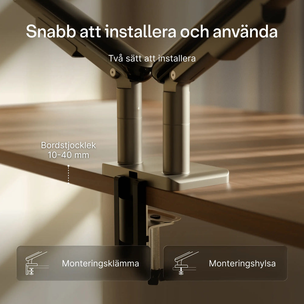 Skärmhållare