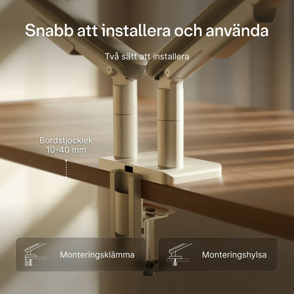 Skärmhållare