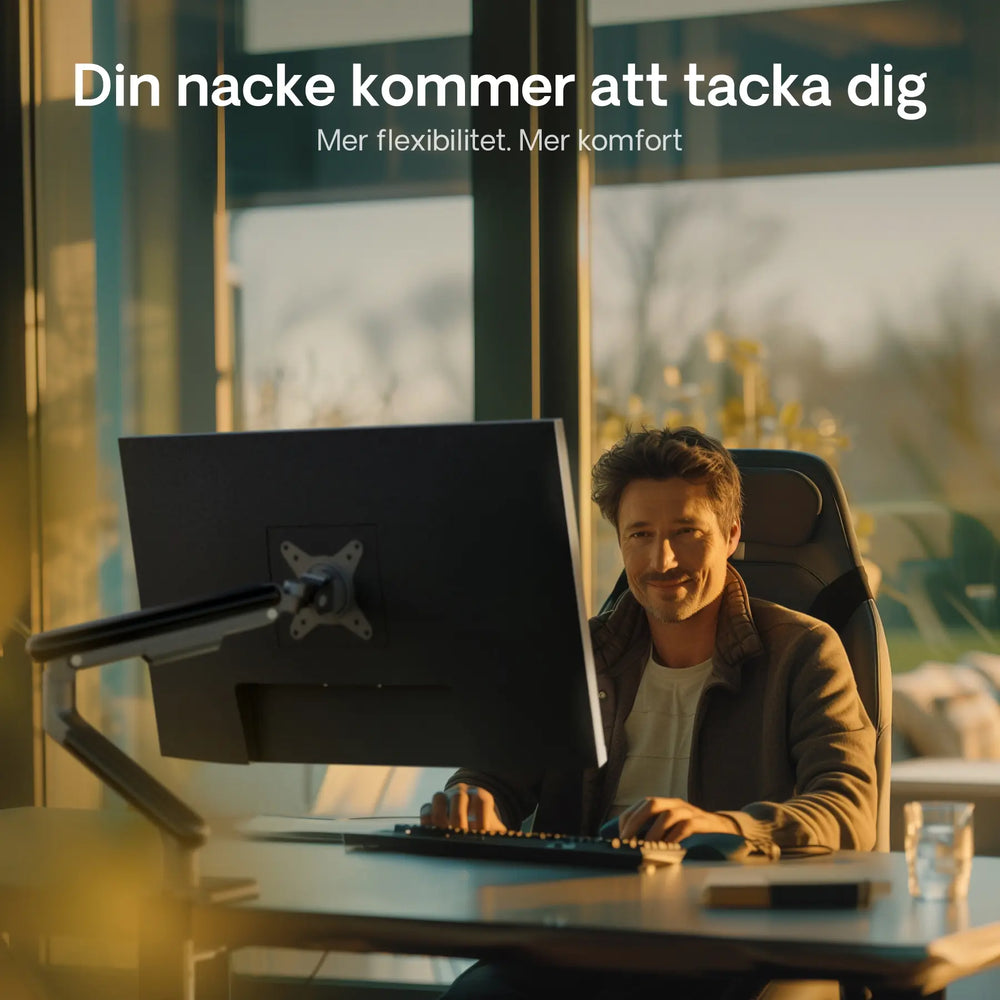 Skärmhållare