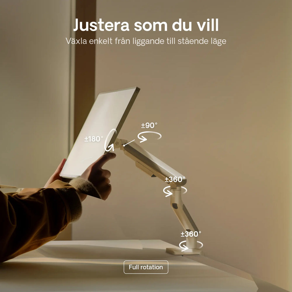 Skärmhållare