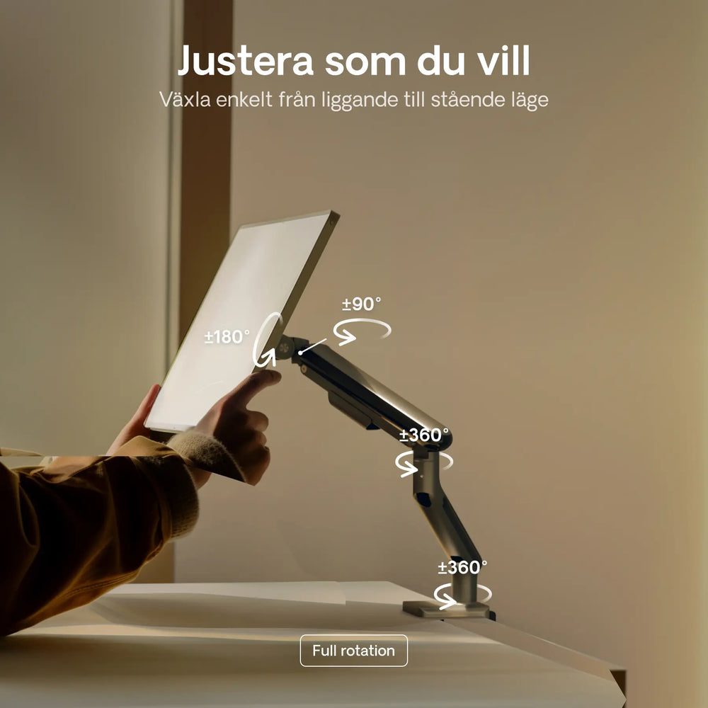 Skärmhållare