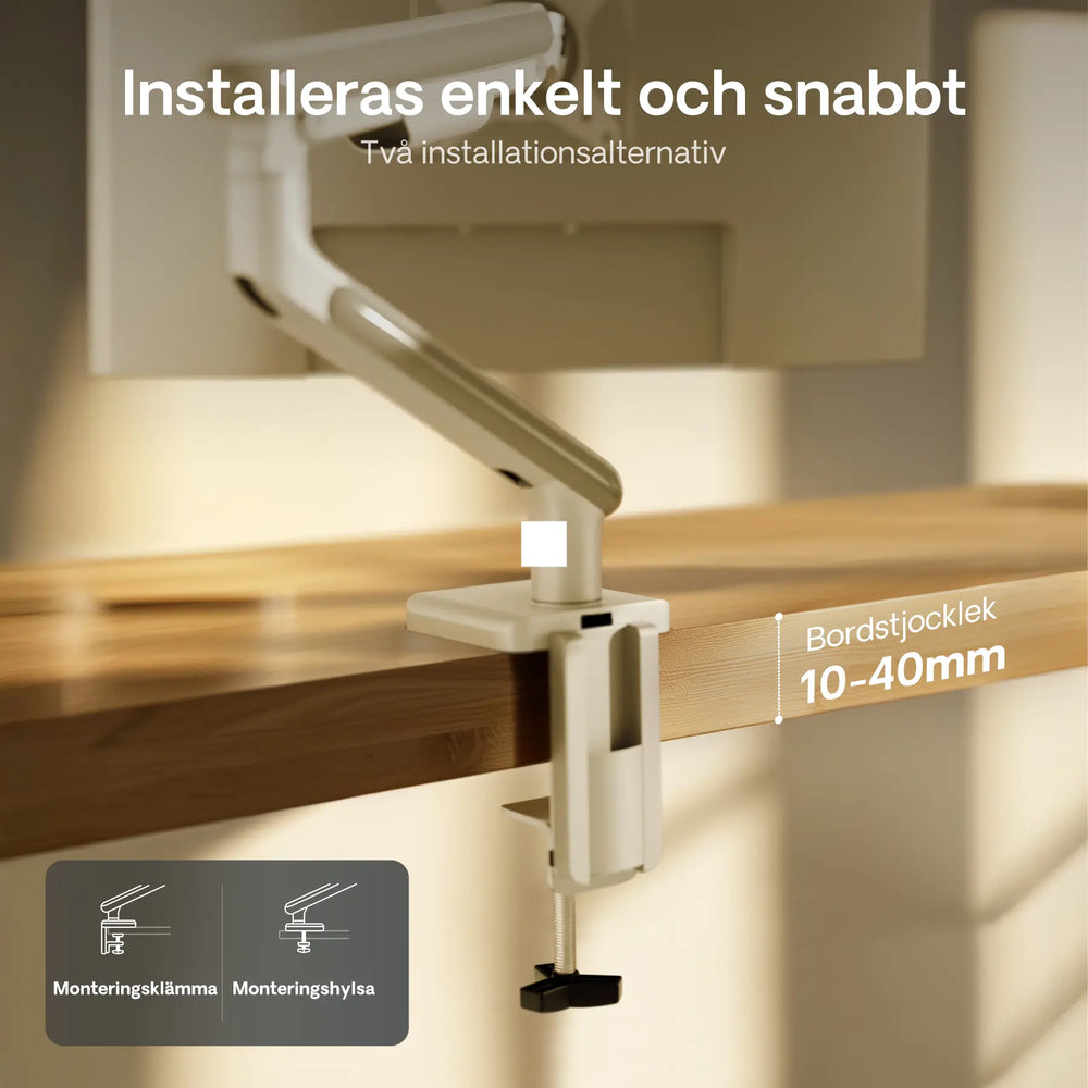 Skärmhållare