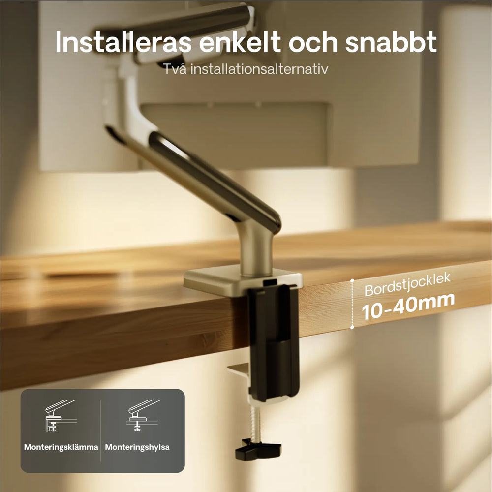 Skärmhållare