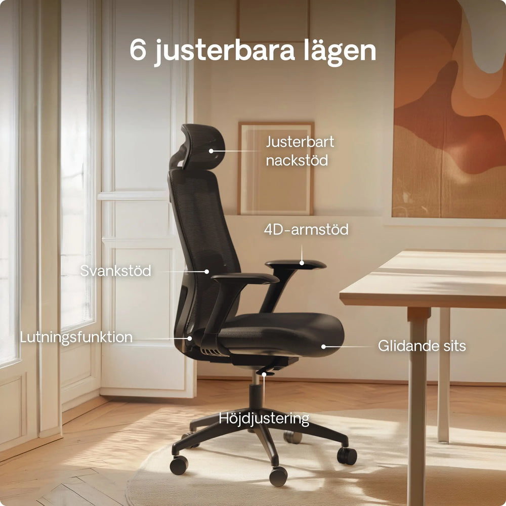 SitOne kontorsstol