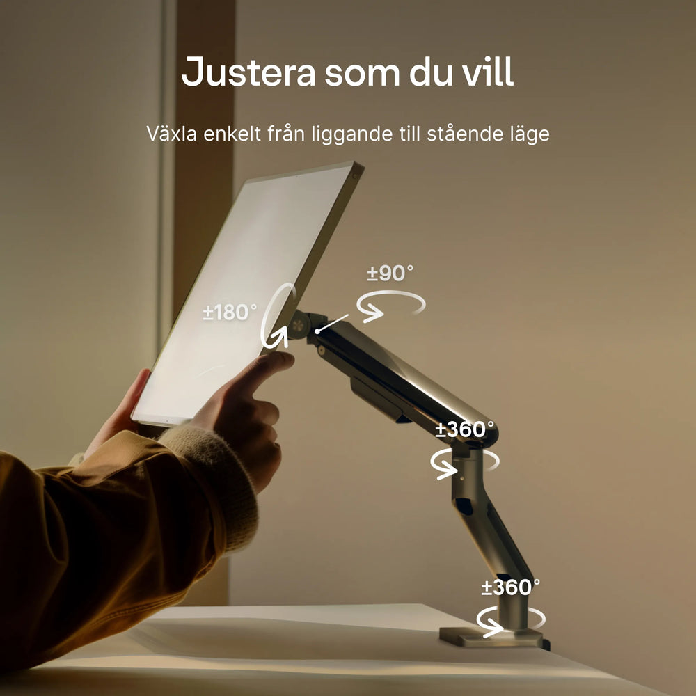 Skärmhållare