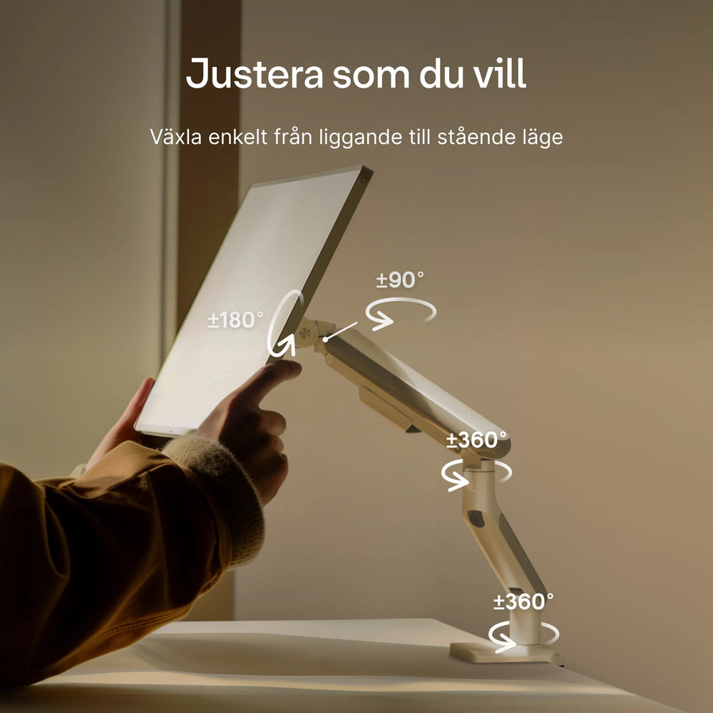 Skärmhållare