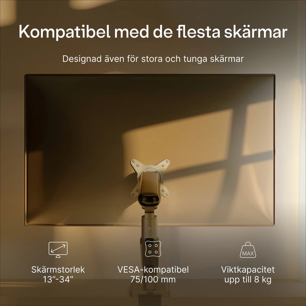 Skärmhållare