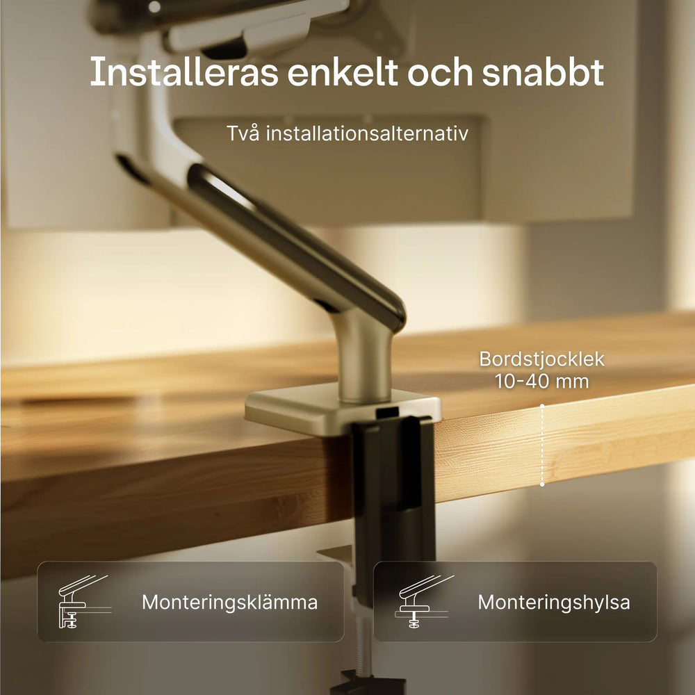 Skärmhållare