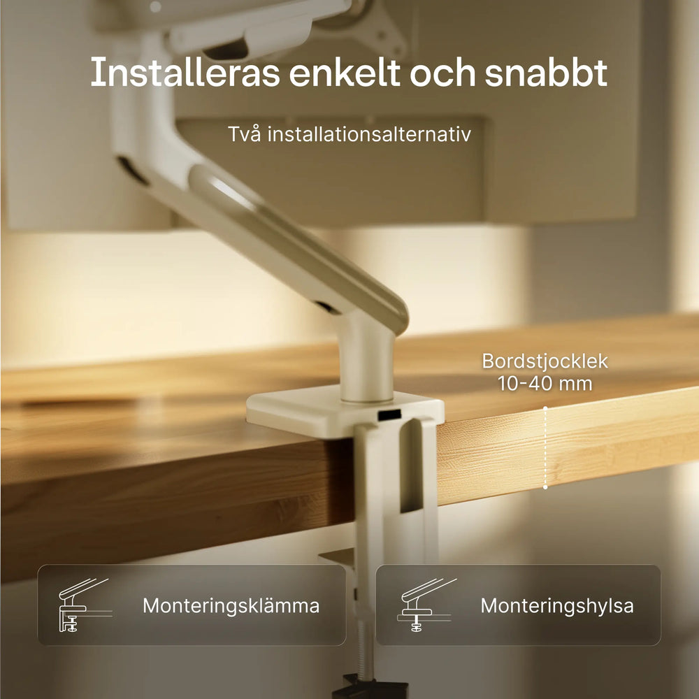 Skärmhållare